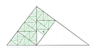 Right triangle fractal